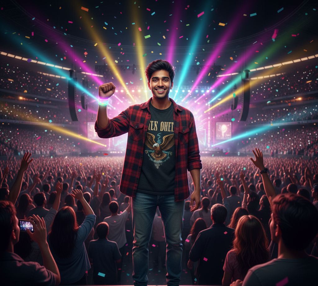 Vintage Tour Merch Layering