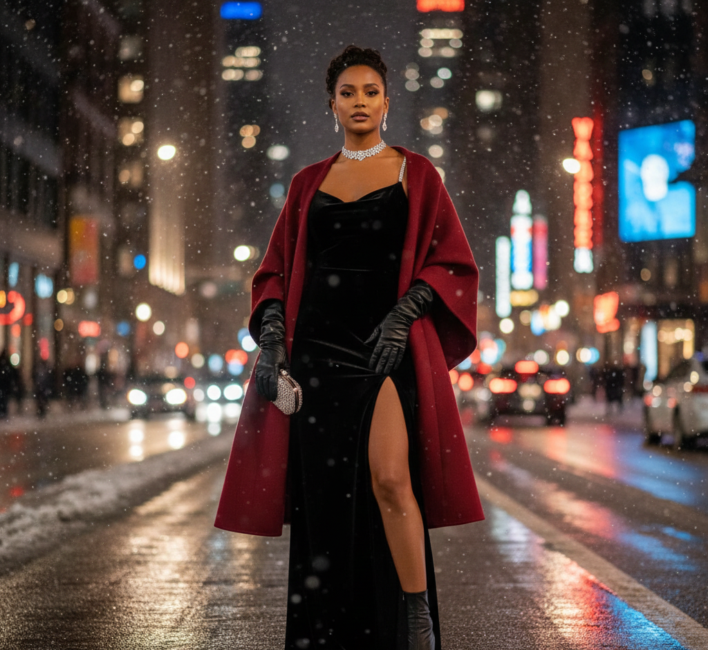 Evening Winter Glam Ideas