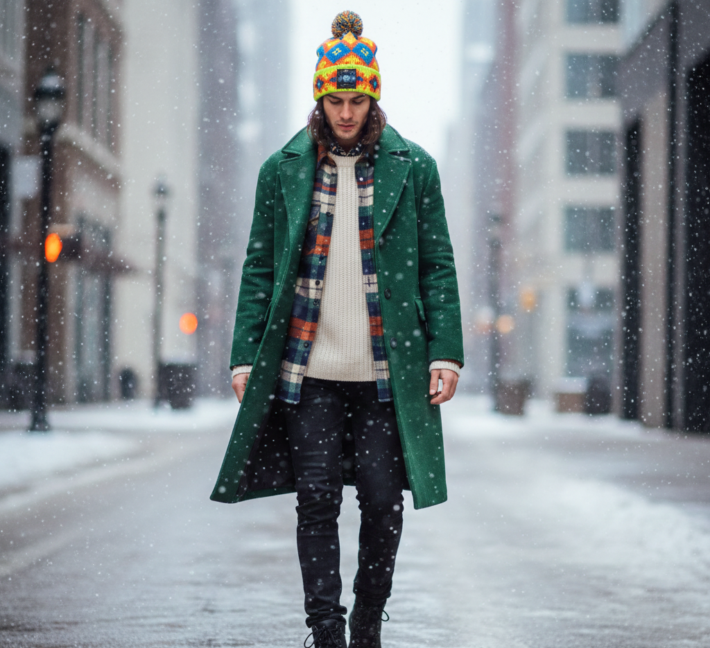Statement Beanie Look Ideas