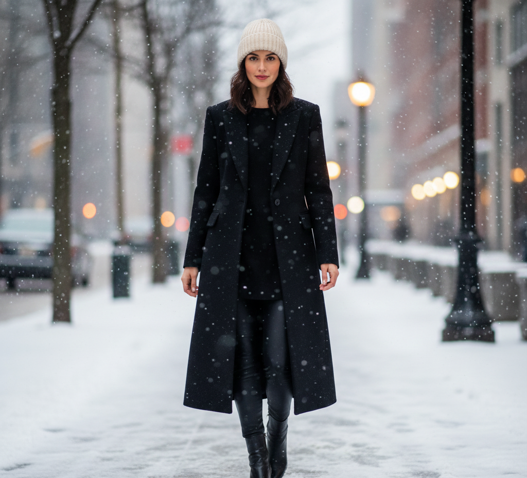 Tailored Coat and Beanie Ideas