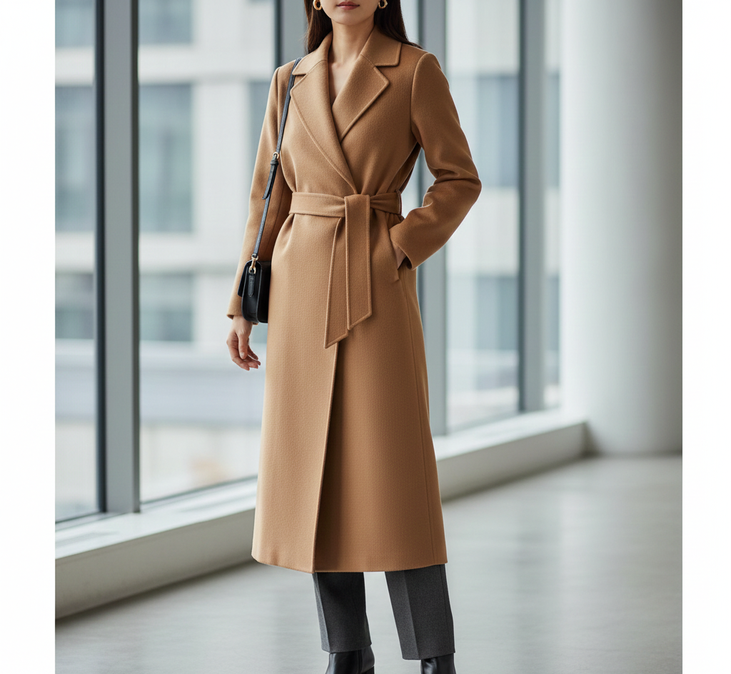 The Belted Wrap Coat Silhouette Idea