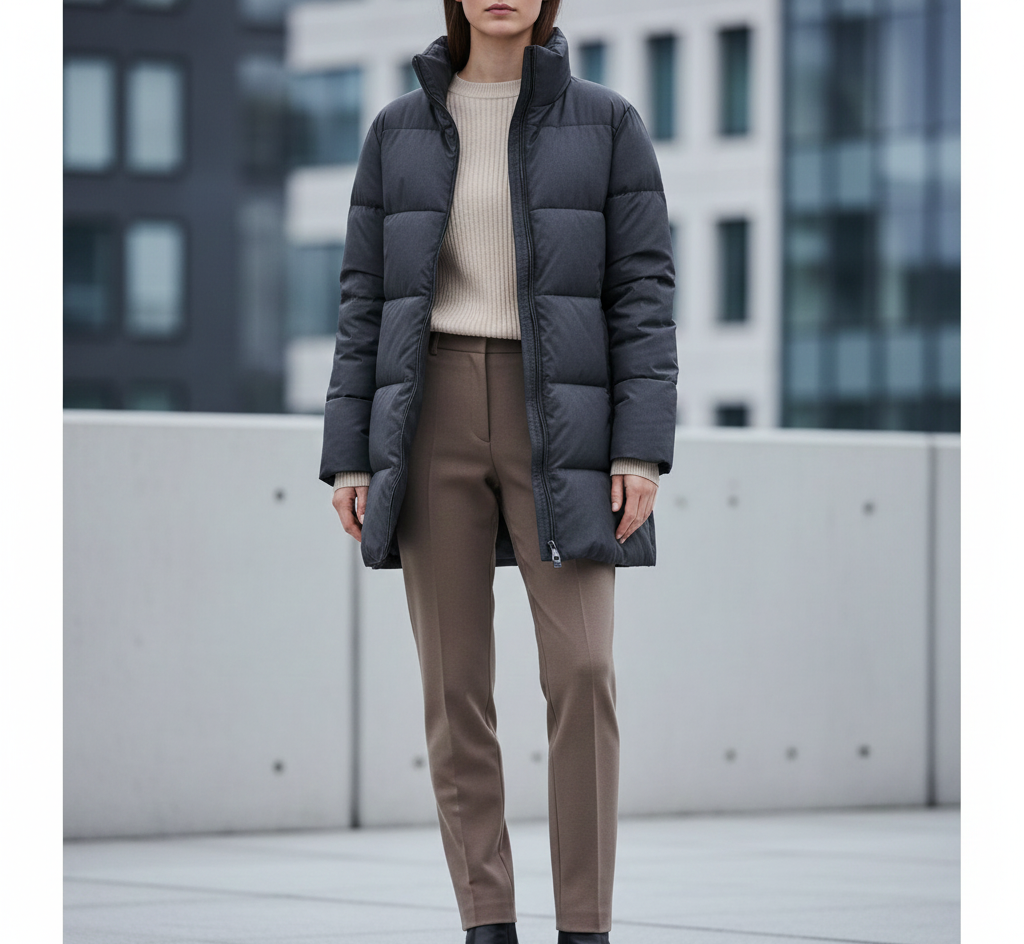 The Perfect Puffer Jacket Pairing Idea