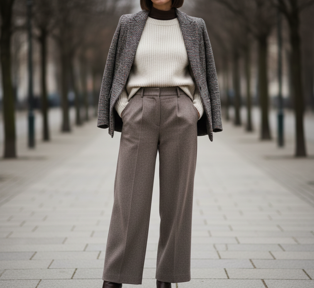 Utilizing Thermal Leggings Beneath Trousers Idea