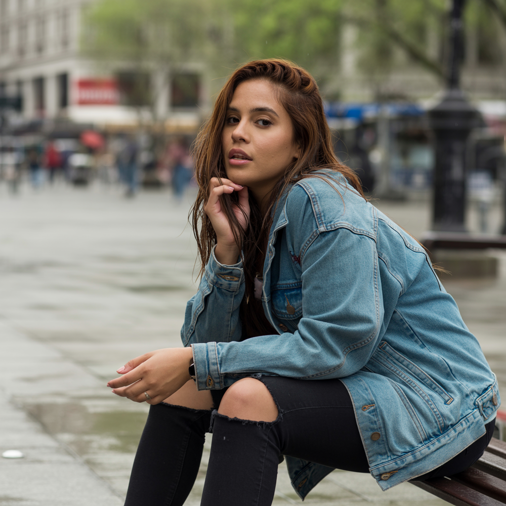 Black Jeans with Denim Jackets