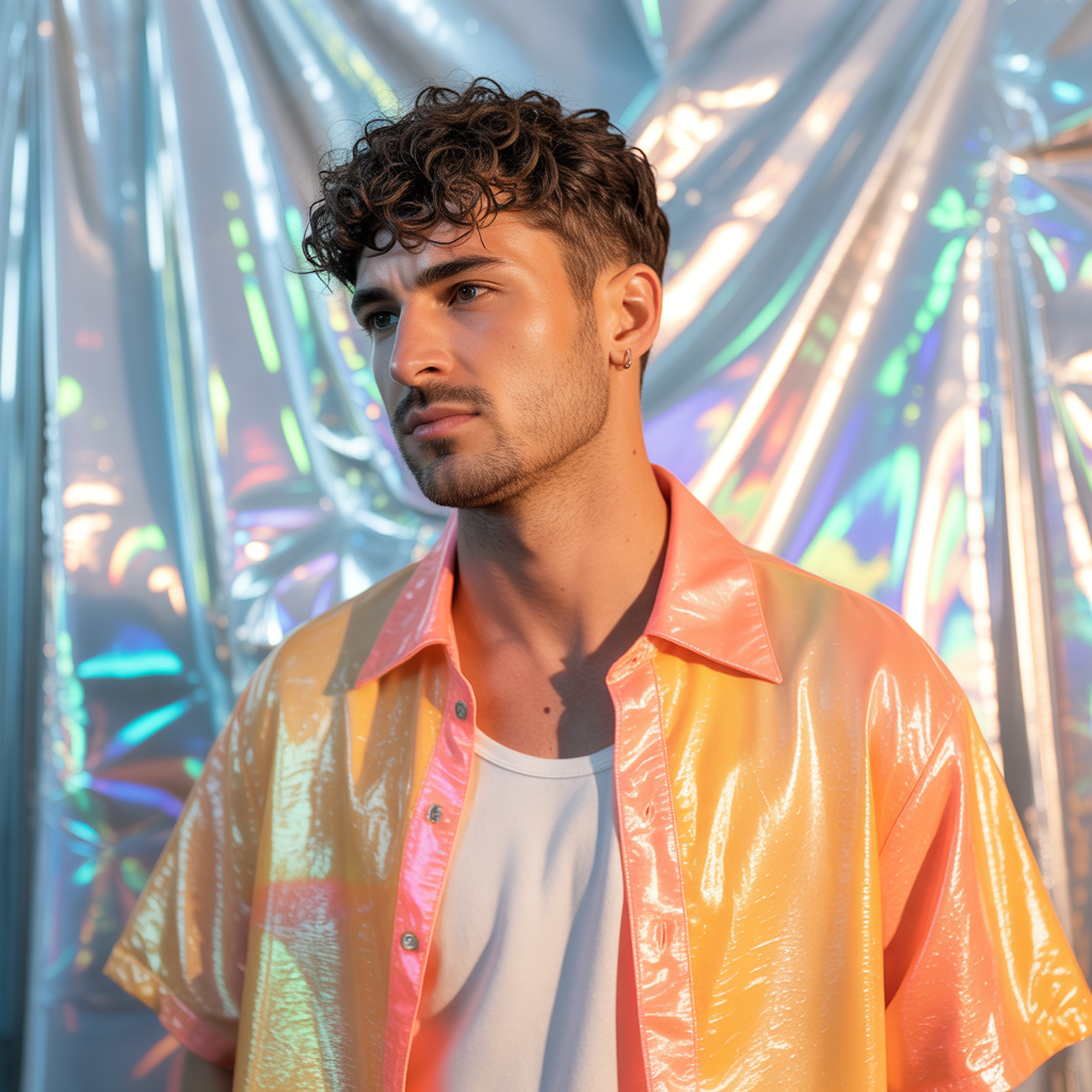 Double-Layered Shirt Look