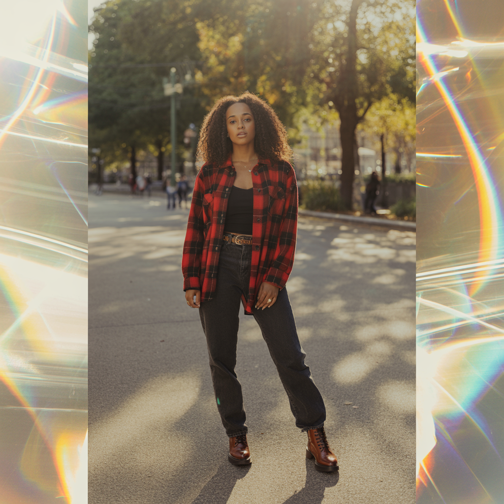 Flannel and Denim Pairings