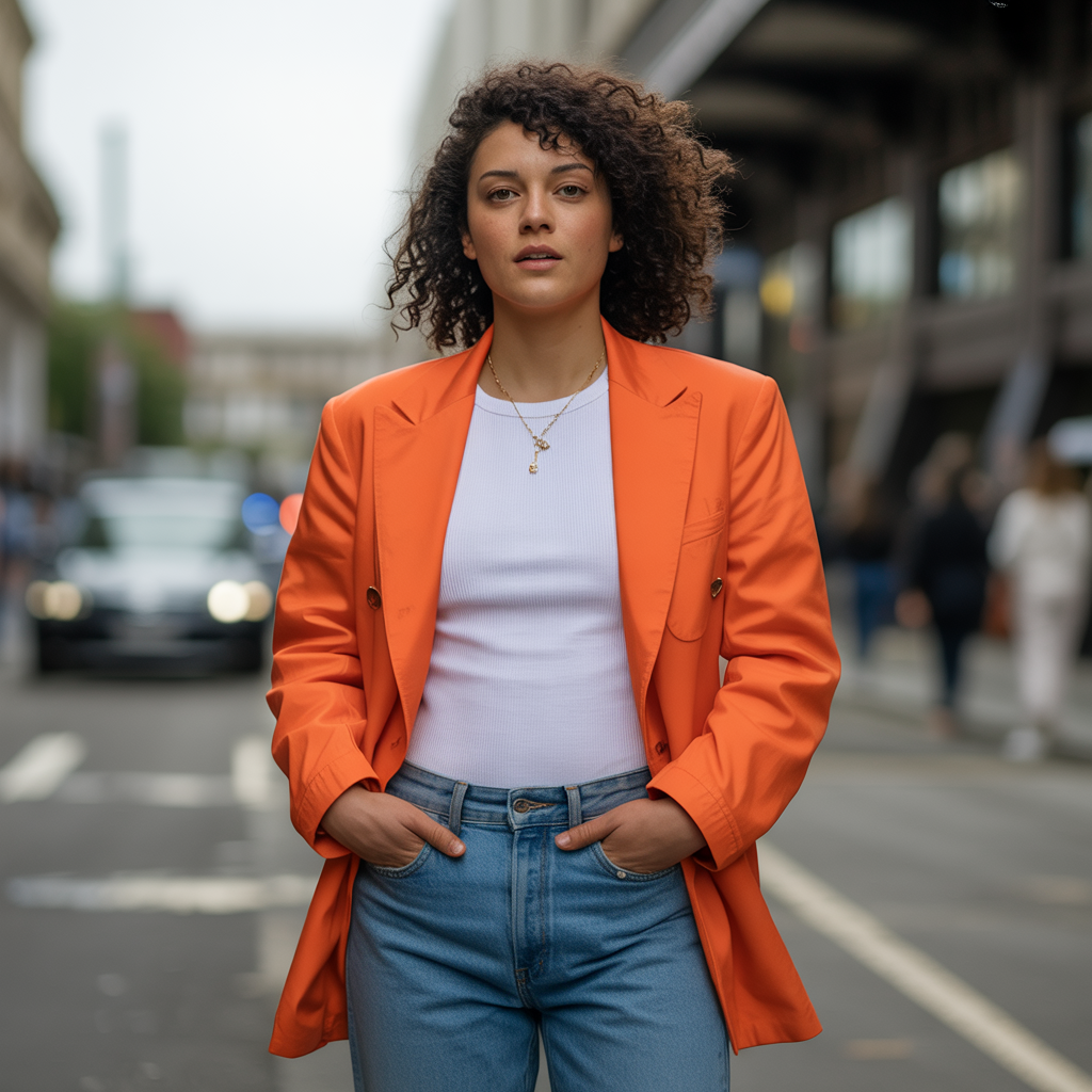 Jeans with Statement Jackets