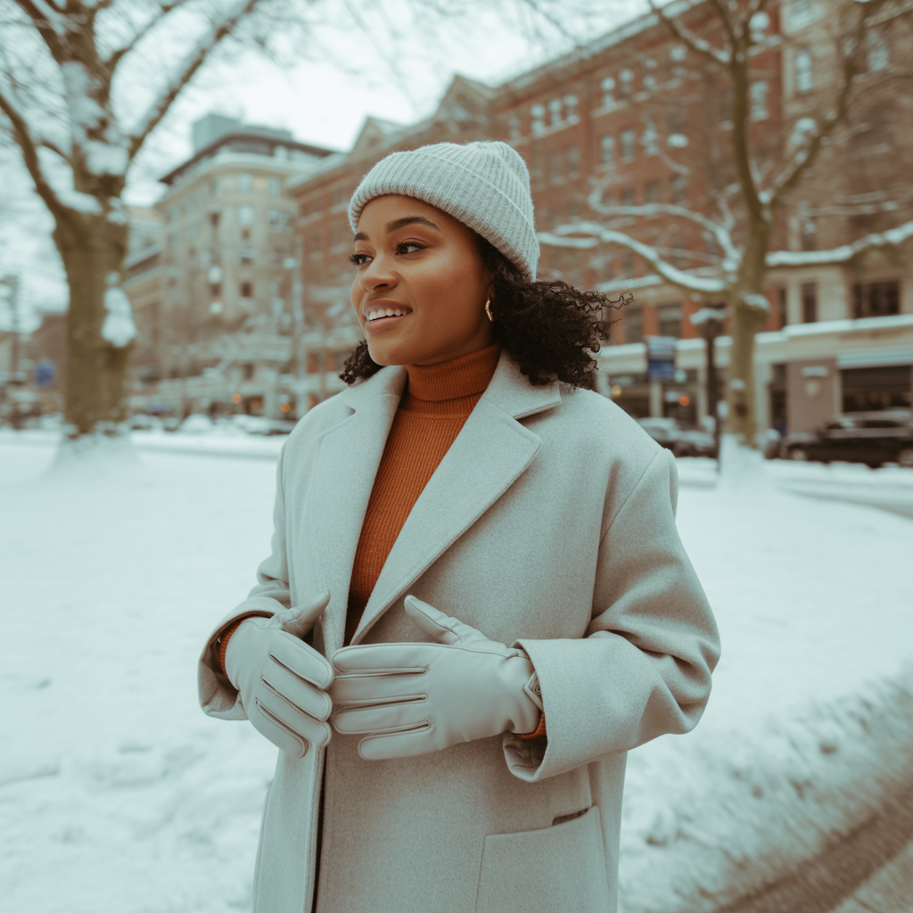 20 Best Stunning Winter Outfits That Turn Heads in Cold Weather 11 Monochrome Winter Whites