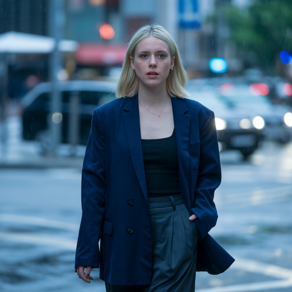 Oversized Blazers with Trousers