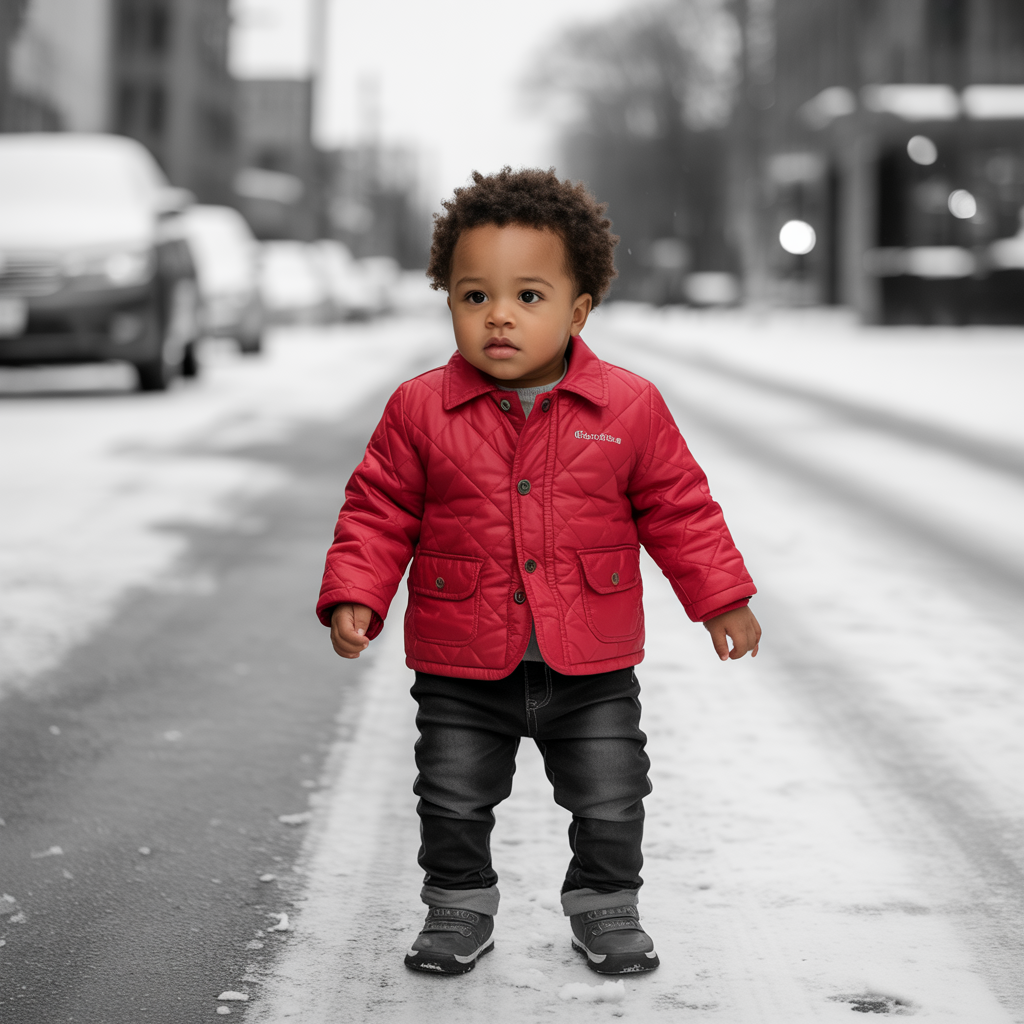 20 Best Baby Boy Fall Outfits That Are Cozy & Stylish 9 Quilted Jacket with Denim Jeans