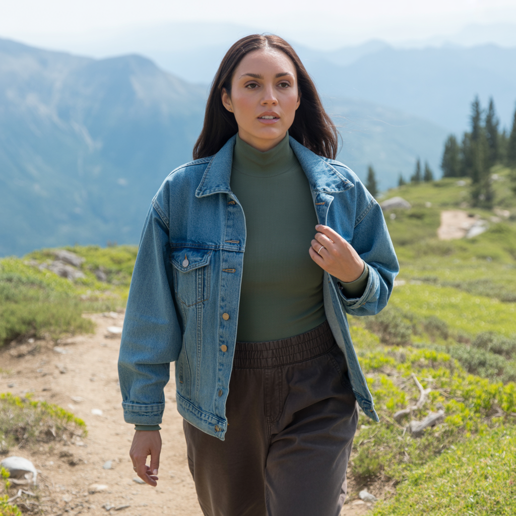 25 Best Fall Outfits for Women to Try This Season 7 Shacket with Turtleneck and Trousers