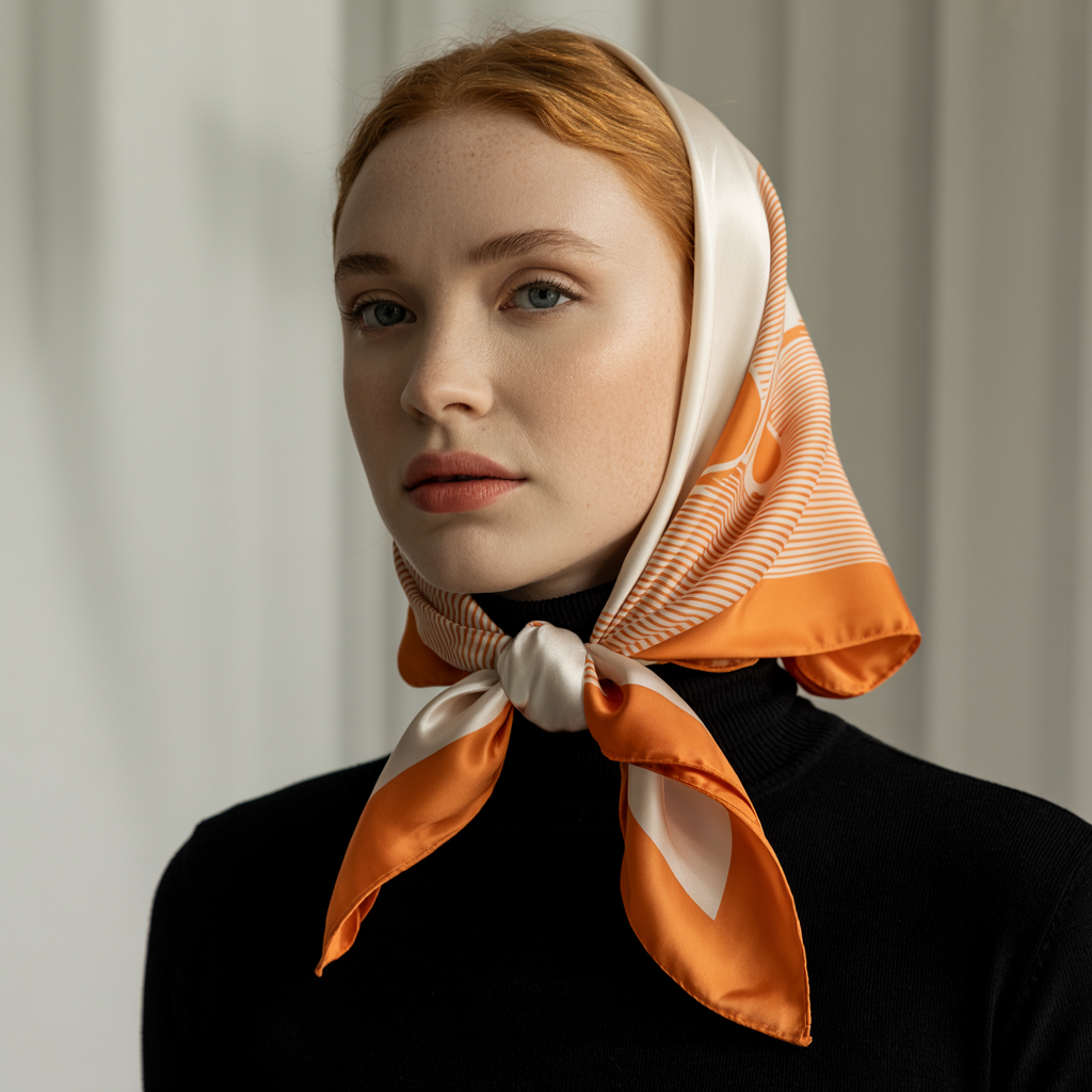 Silk Scarf Accessory Styling
