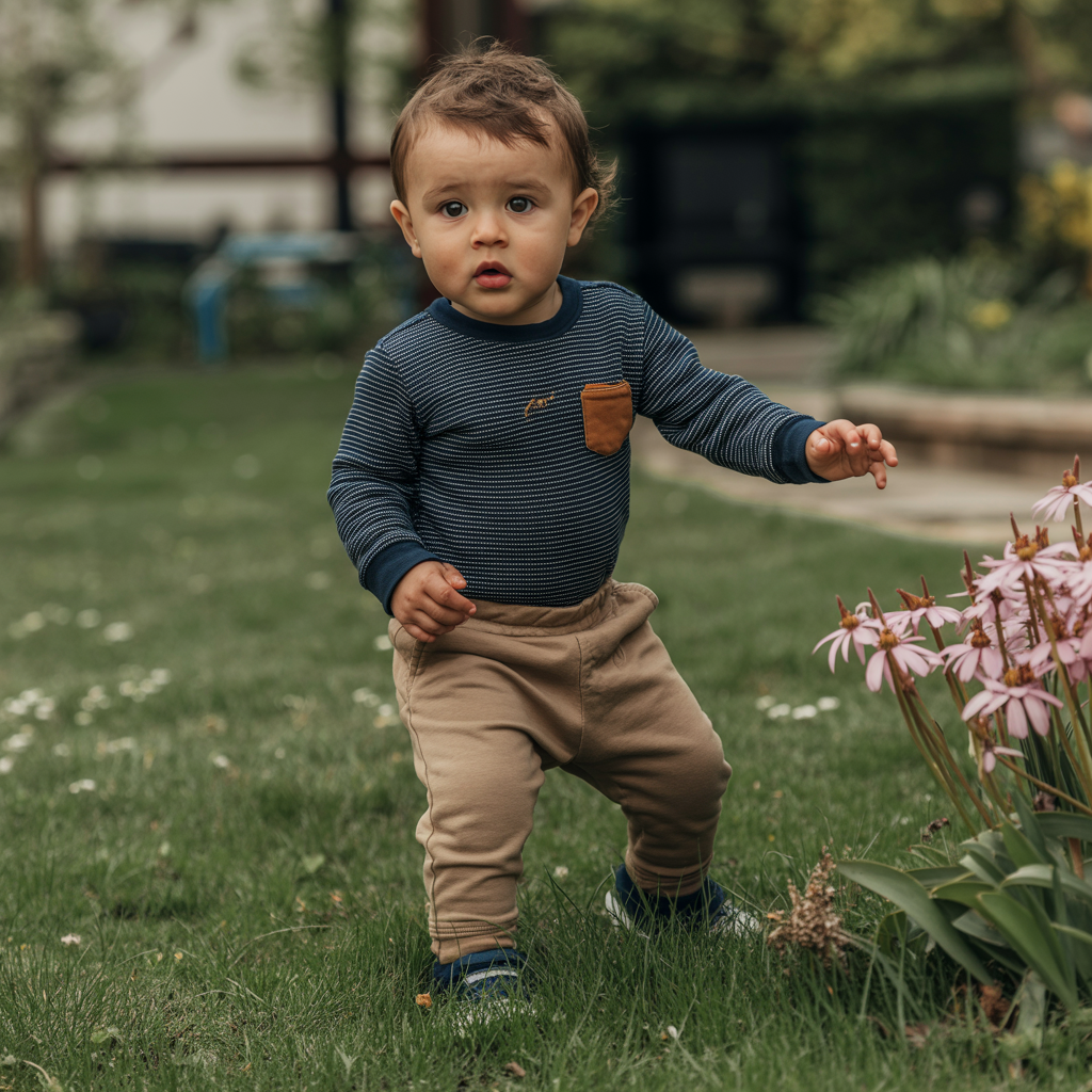 20 Best Baby Boy Fall Outfits That Are Cozy & Stylish 12 Thermal Bodysuit with Jogger Pants