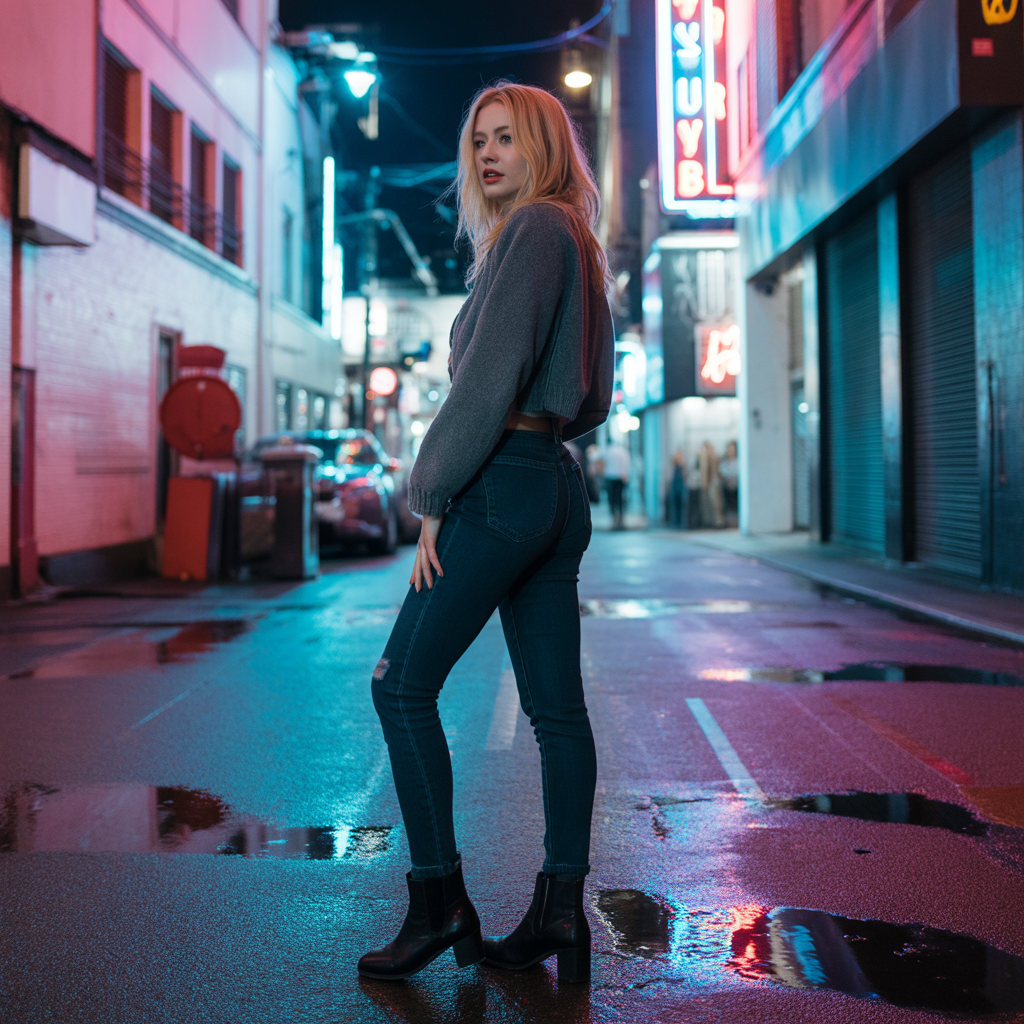 Ankle Boots with Skinny Jeans