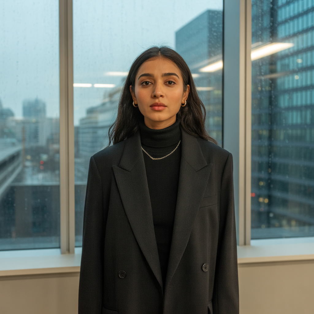 Blazer Layering with Turtlenecks