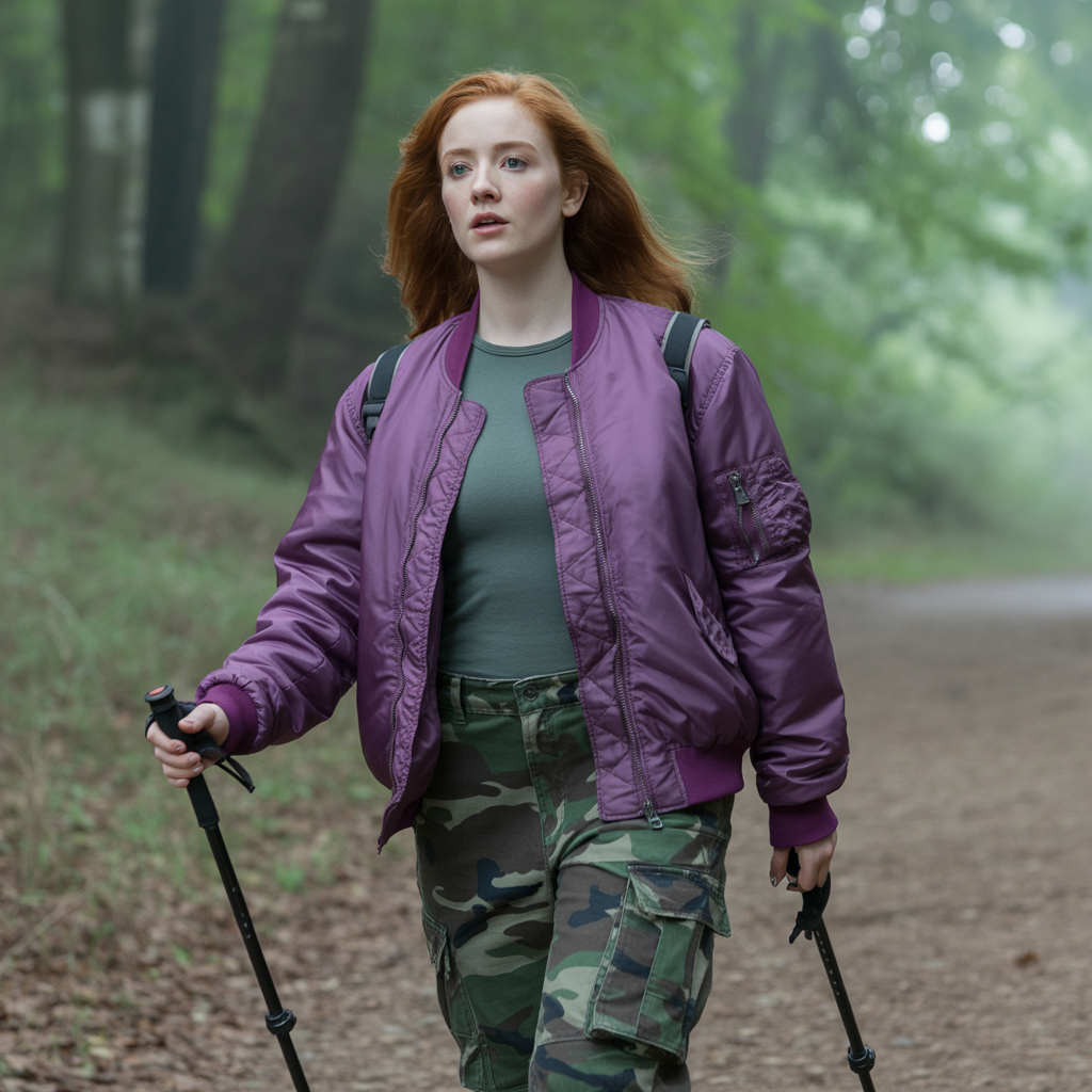 15 Best Trendy Grunge Fall Outfits to Rock This Season 8 Bomber Jacket with Baggy Cargo Pants