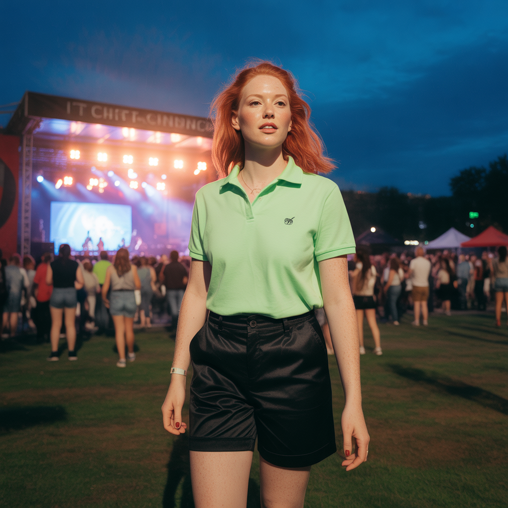 Chino Shorts with Polo Shirts