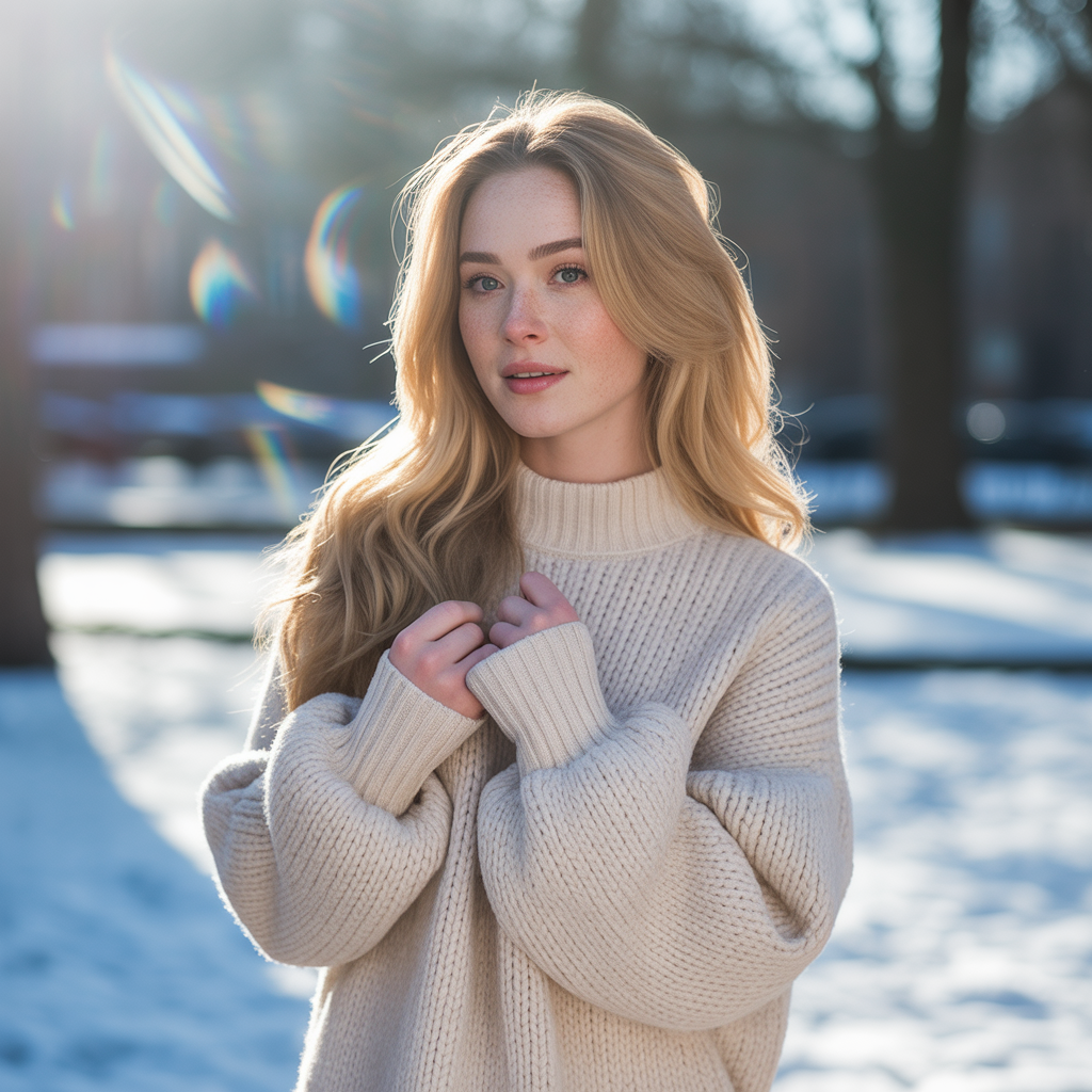 20 Best Chic Fall Outfits to Elevate Your Autumn Style 7 Chunky Knit Sweater Dress