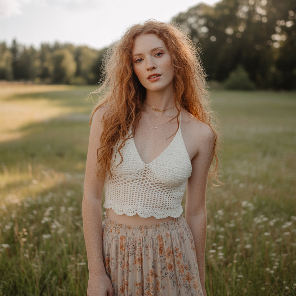 Crochet Tops and Bohemian Vibes