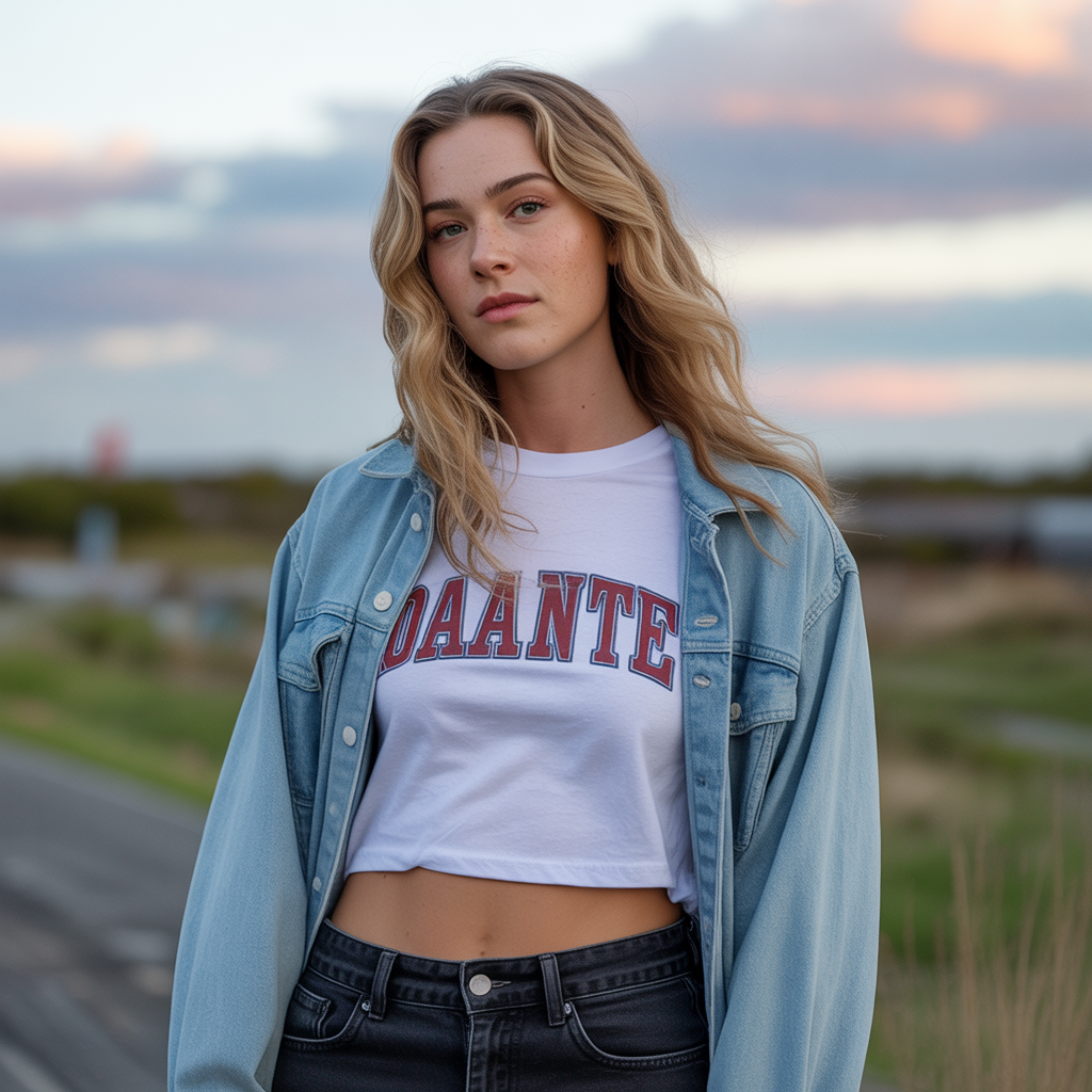 15 Best Trendy Grunge Fall Outfits to Rock This Season 11 Cropped Band Tee with Layered Jackets