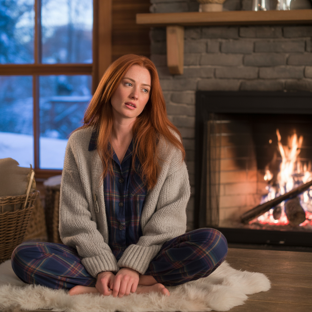 Flannel Pajamas and Cardigans for Home