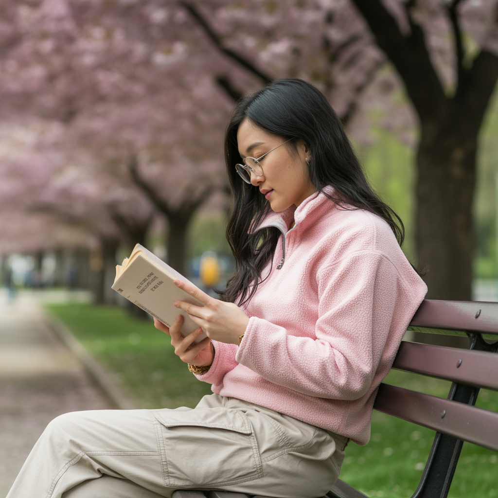 Fleece Pullover with Cargo Pants