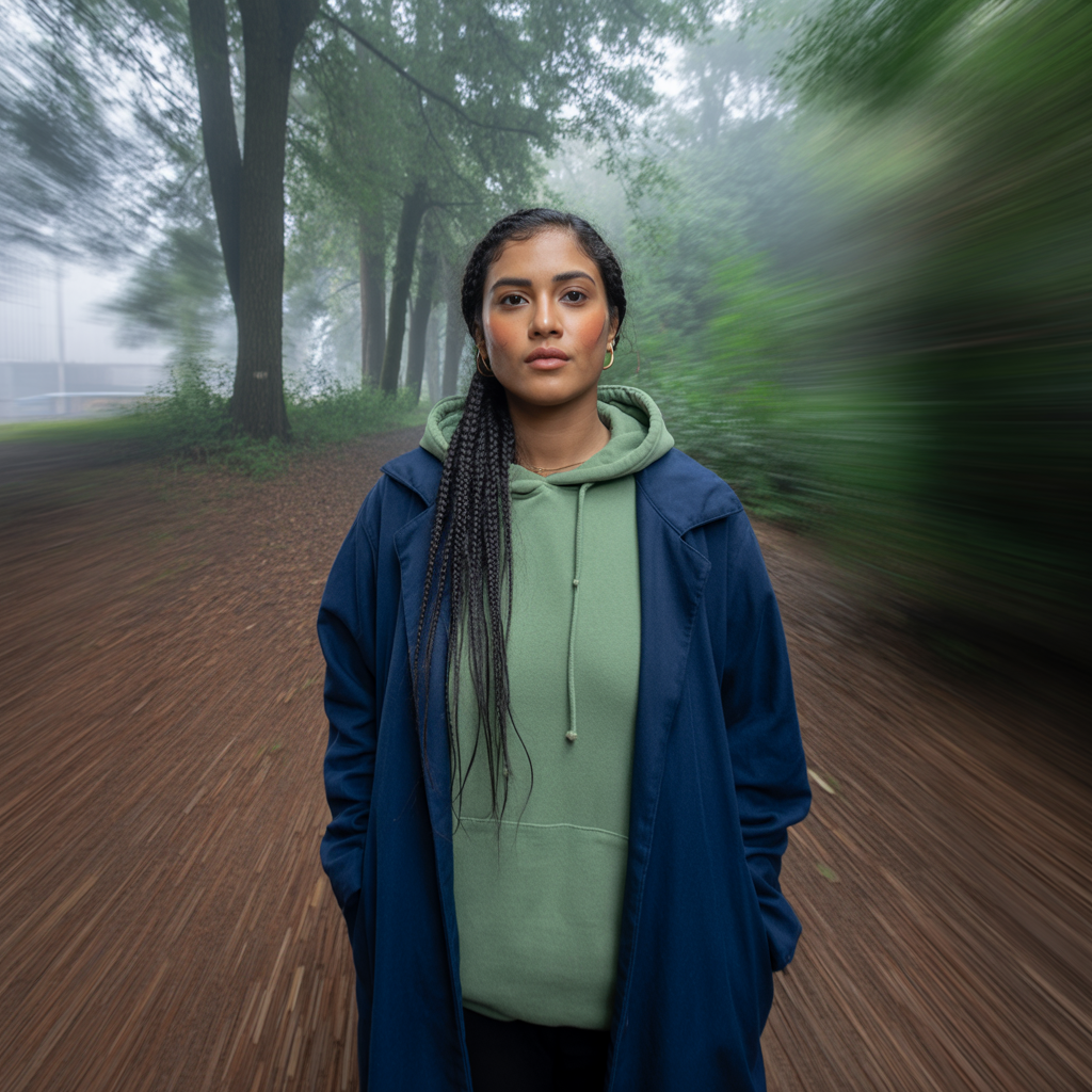 Hoodie with Overcoat