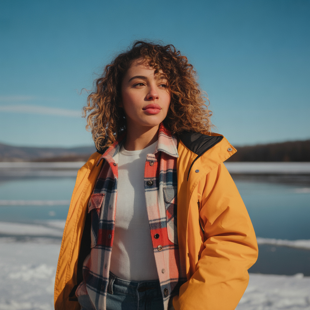 Layered Flannels with Parkas