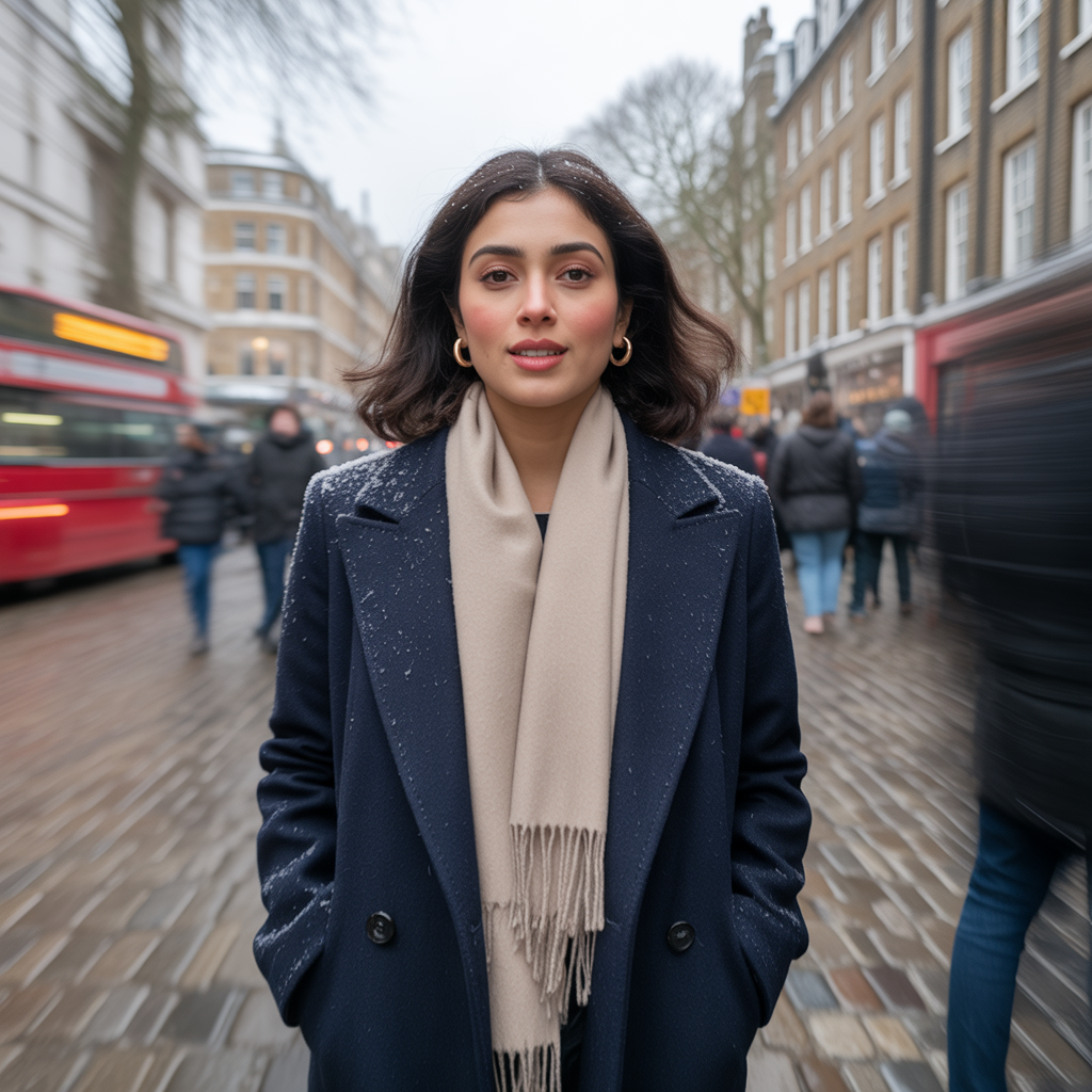 18 Best Classy Fall Outfits to Elevate Your Autumn Style 18 Layered Scarf with Tailored Coat