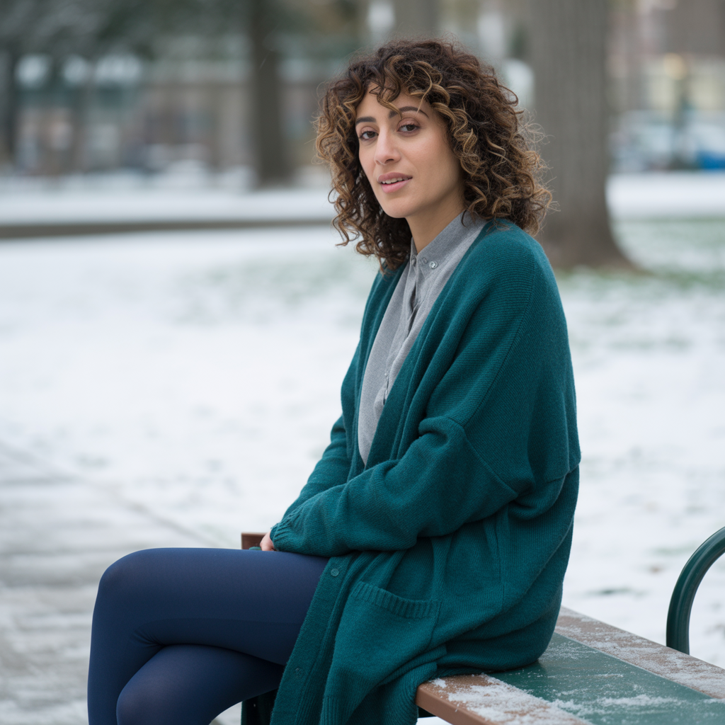 Leggings with Long Cardigans