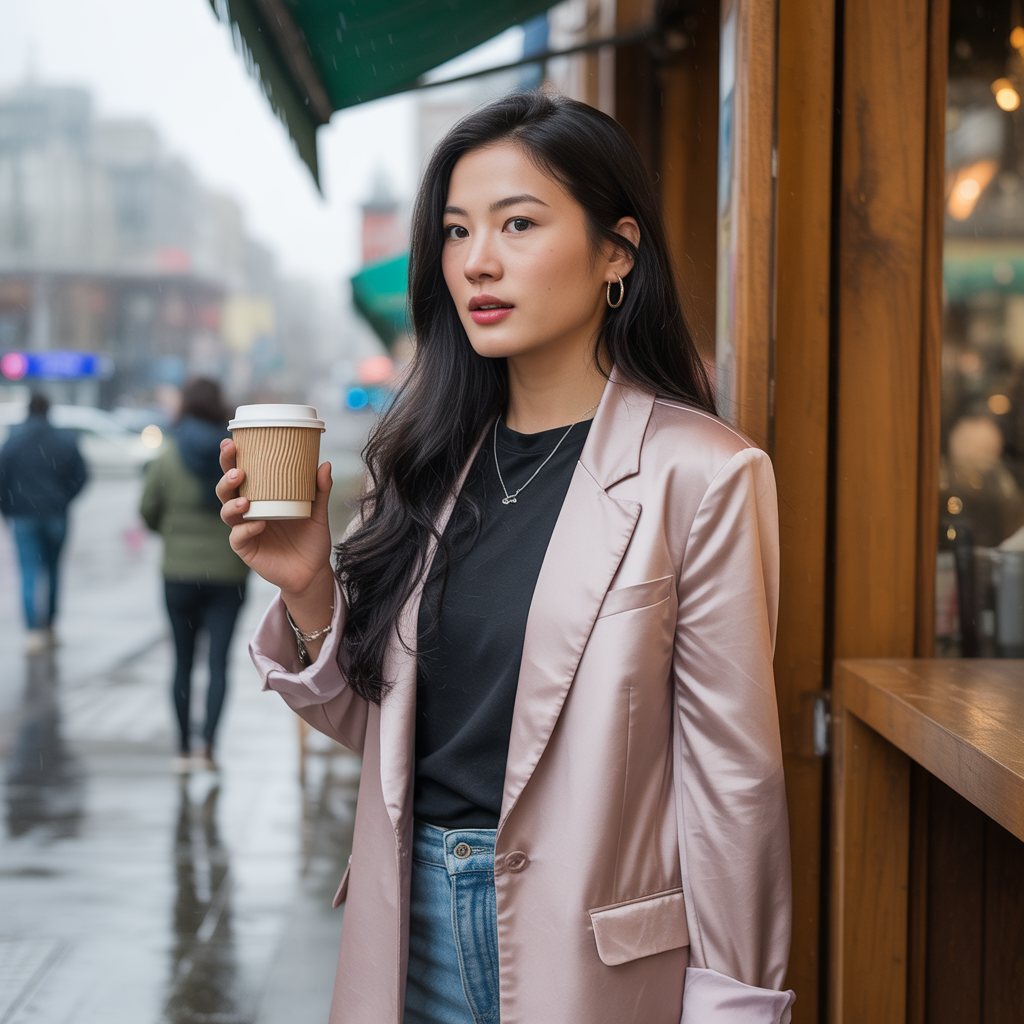 Lightweight Blazers with Tees