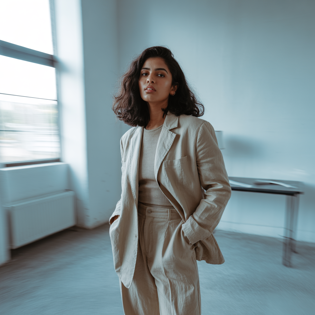 18 Best Classy Fall Outfits to Elevate Your Autumn Style 15 Monochrome Neutral Outfit