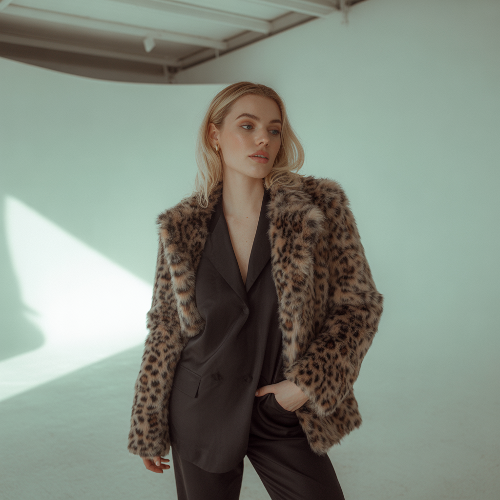 22 Best Mid Size Fall Outfits to Wear This Season 22 Monochrome Outfit with Statement Coat