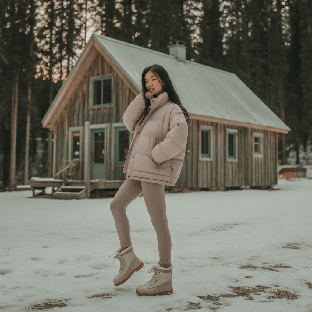 Monochrome Winter Outfits