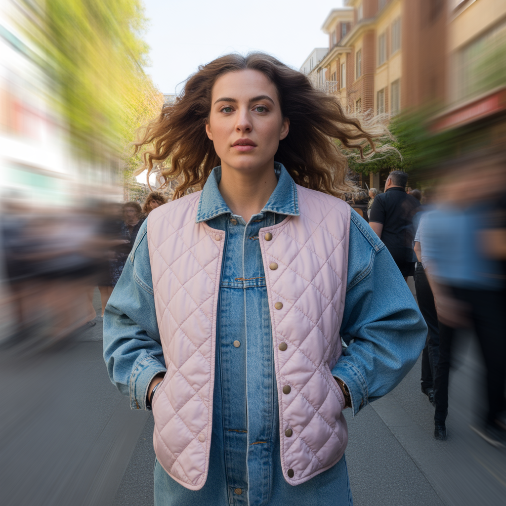 15 Best Cool Winter Outfits to Keep You Warm and Stylish 10 Quilted Jacket with Denim