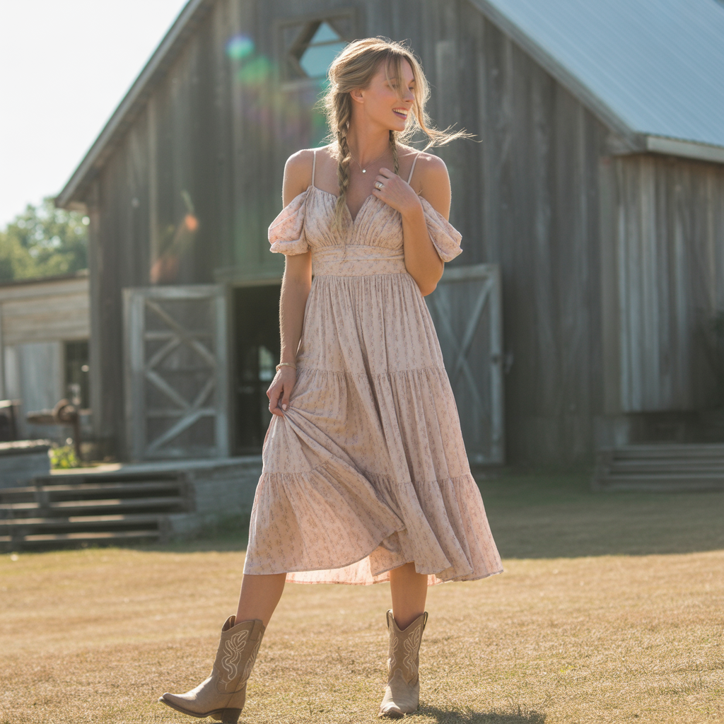 Quilted Shacket with Denim