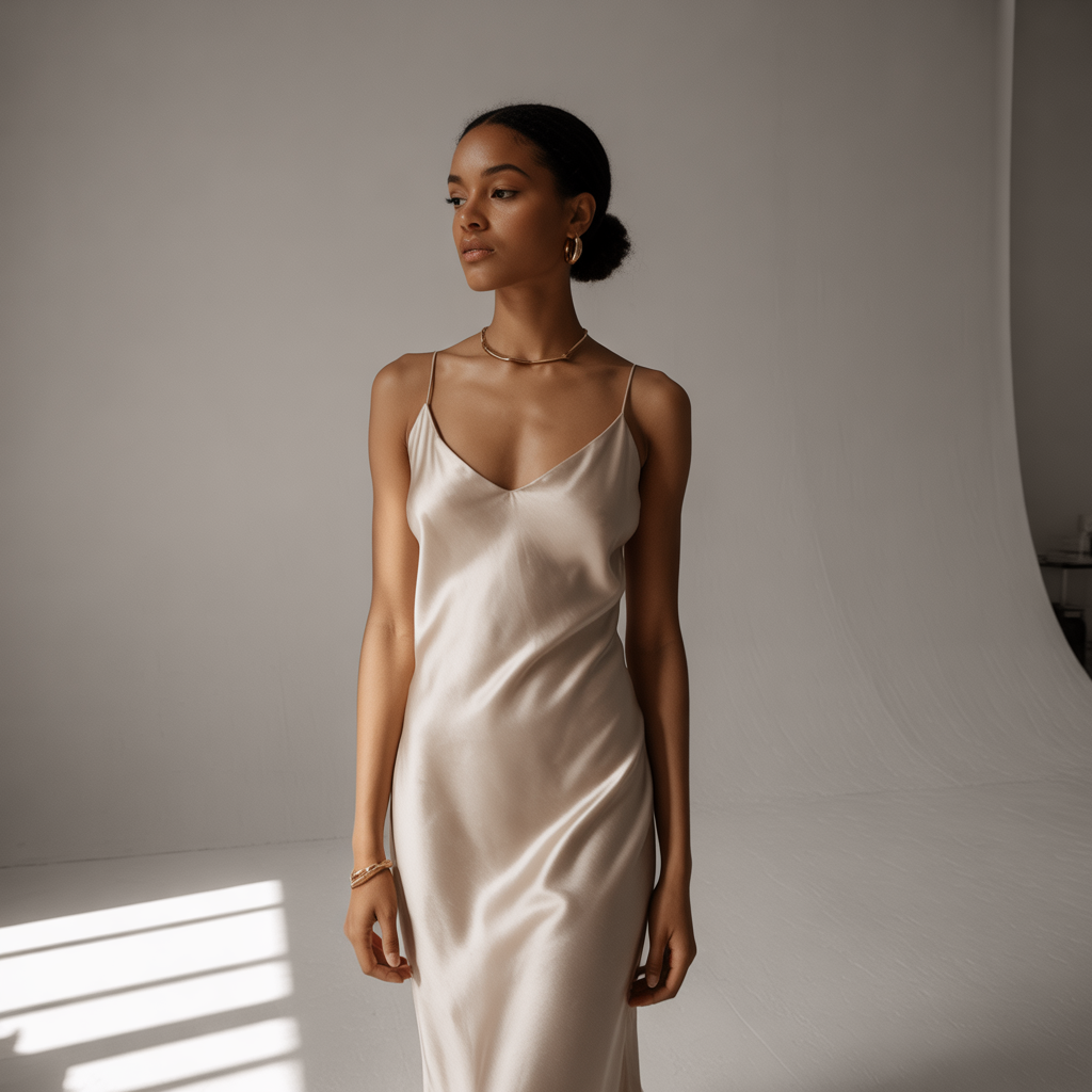 Satin Slip Dresses for Minimalist Chic