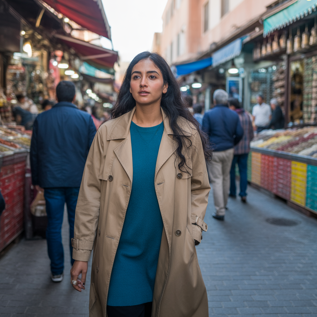 18 Best Classy Fall Outfits to Elevate Your Autumn Style 3 Trench Coat over a Sweater Dress