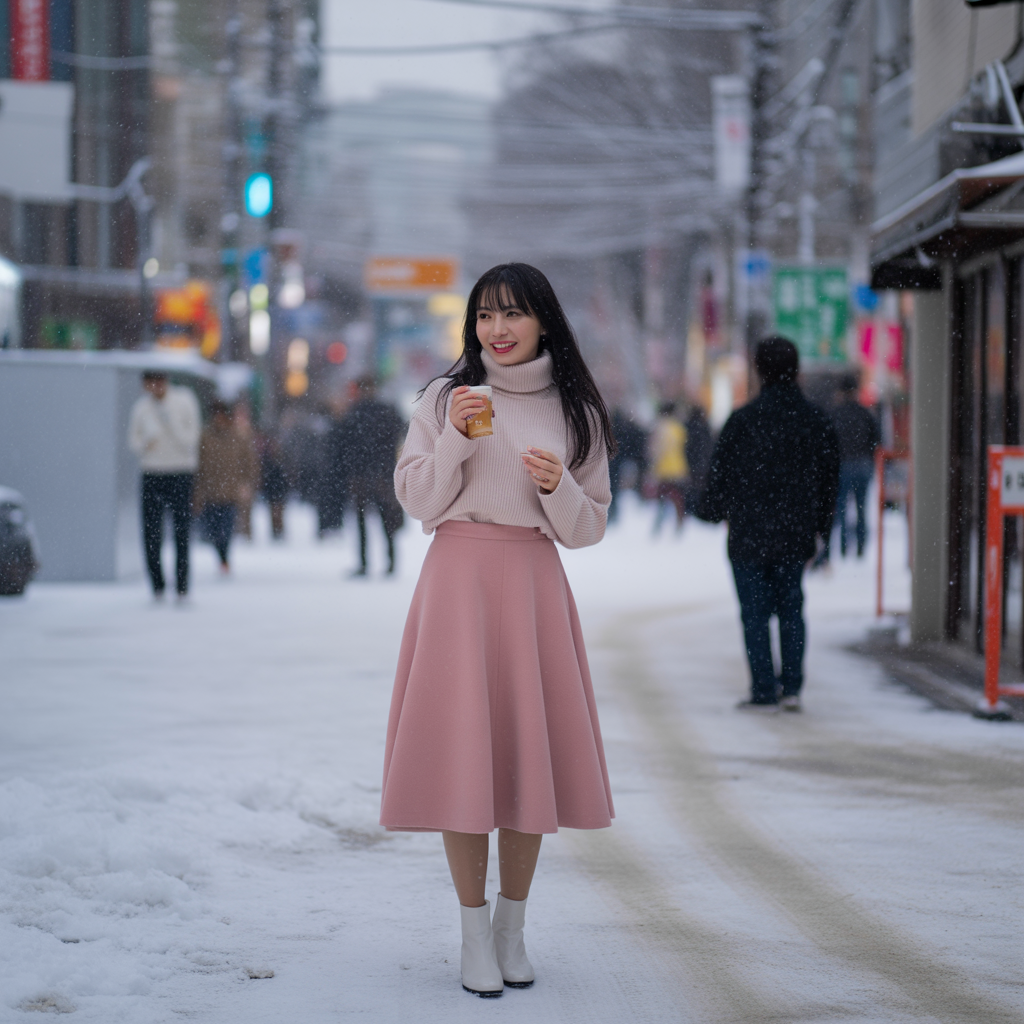 20 Best Cute Winter Skirt Outfits to Stay Warm & Stylish 19 cute winter skirt outfits