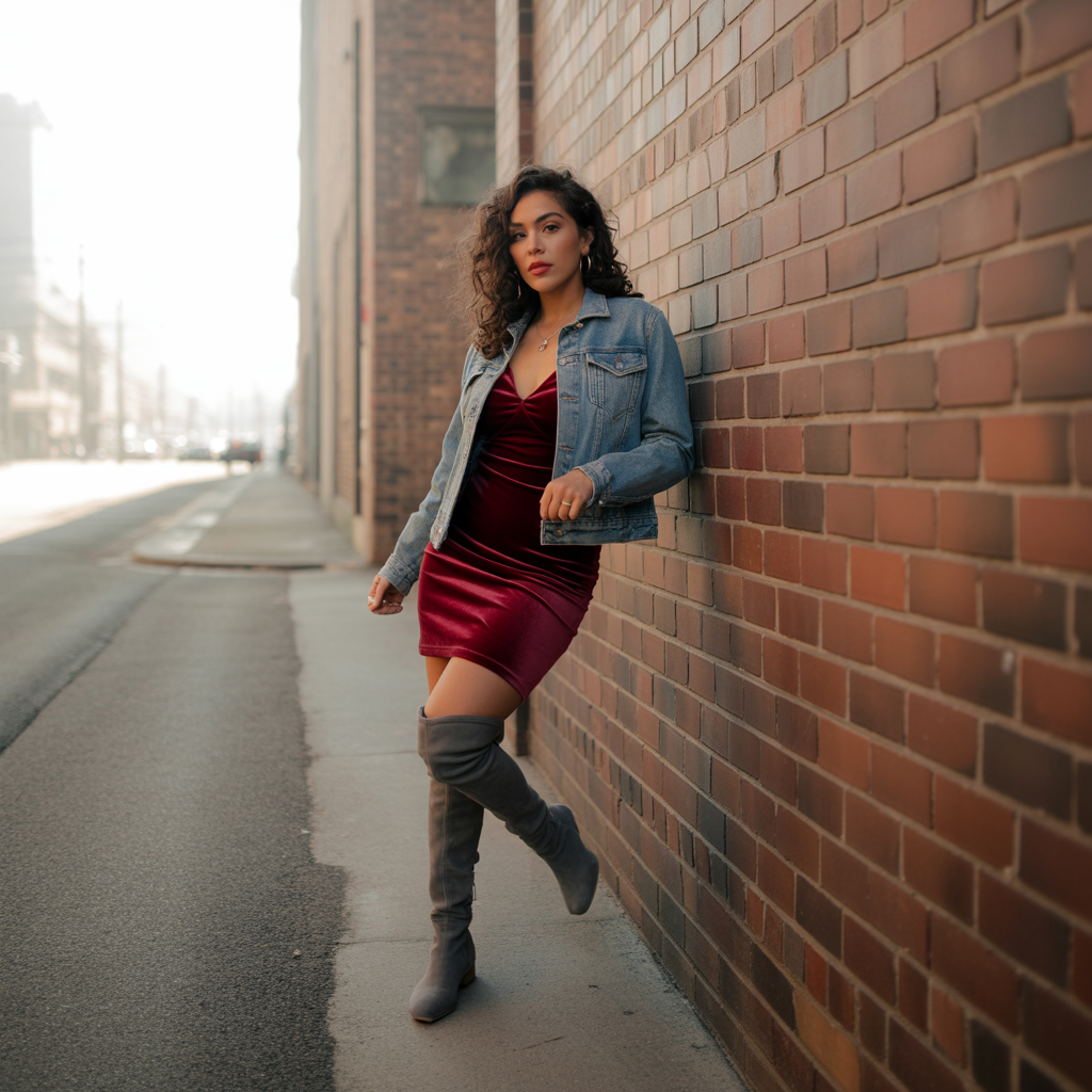 fall outfits with boots