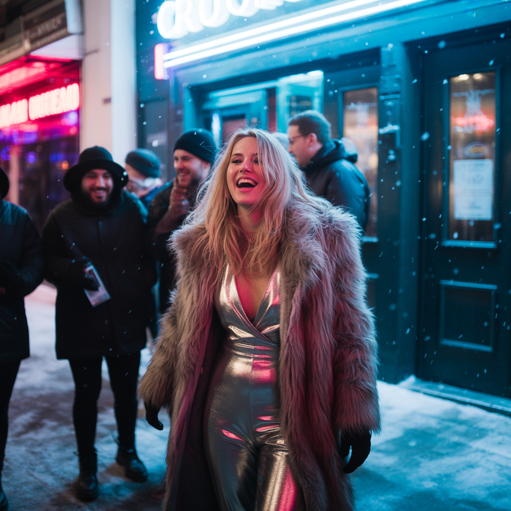 fun winter clubbing outfits