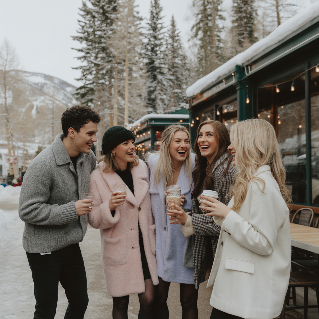 trendy winter brunch outfits