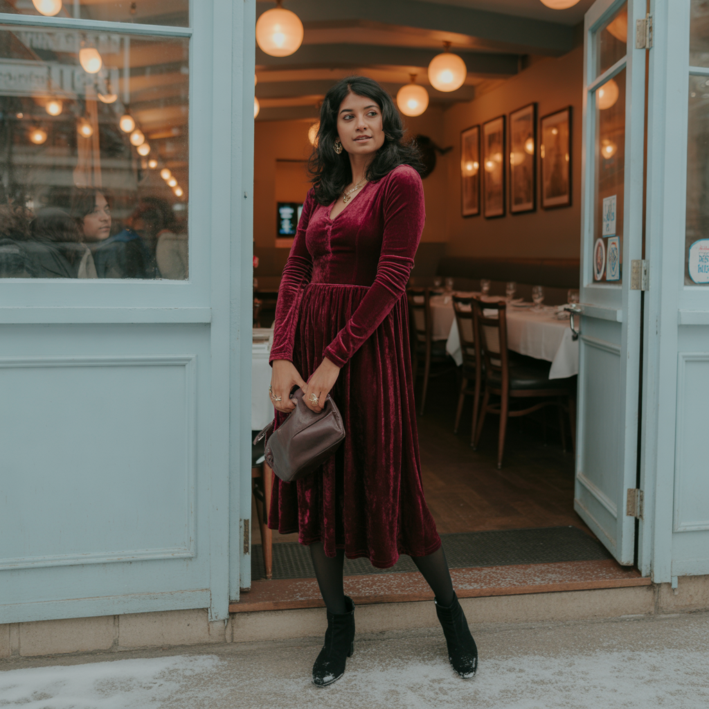 winter dinner outfits