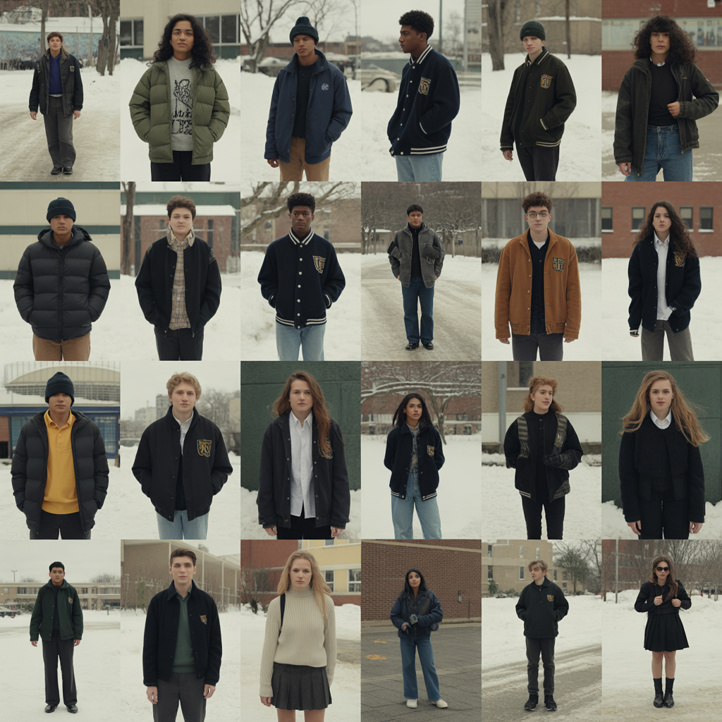 winter school outfits