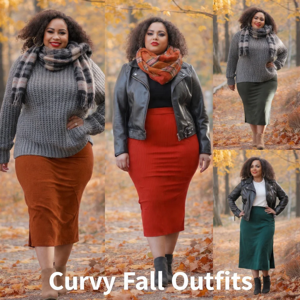 Curvy Fall Outfits