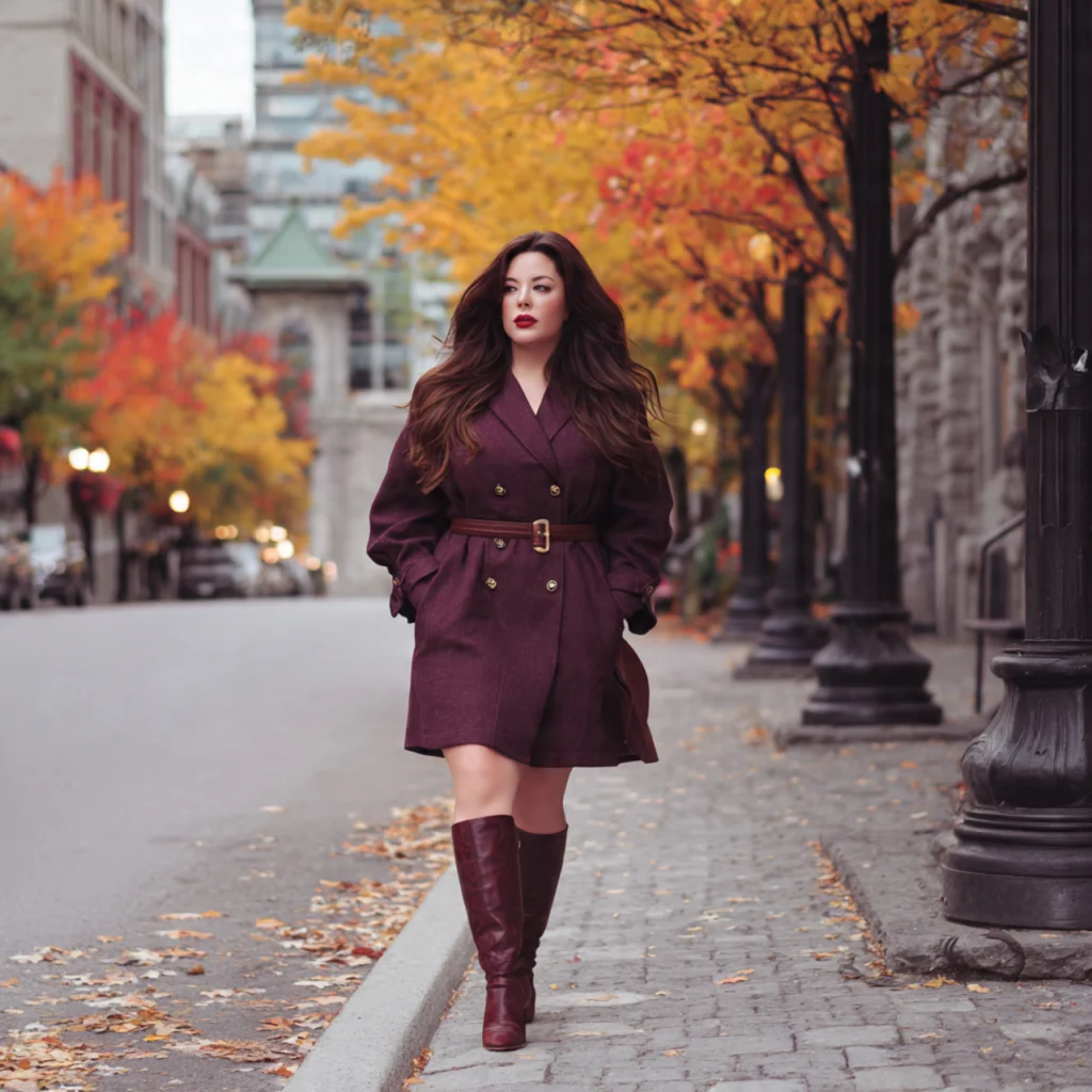 20 Best Curvy Fall Outfits to Rock This Season 1 Curvy Fall Outfits: Statement Coats and Outerwear