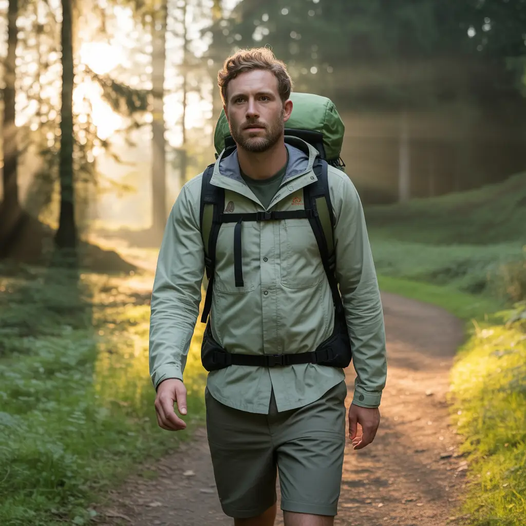 Eco-Friendly Outfit with Recycled Materials