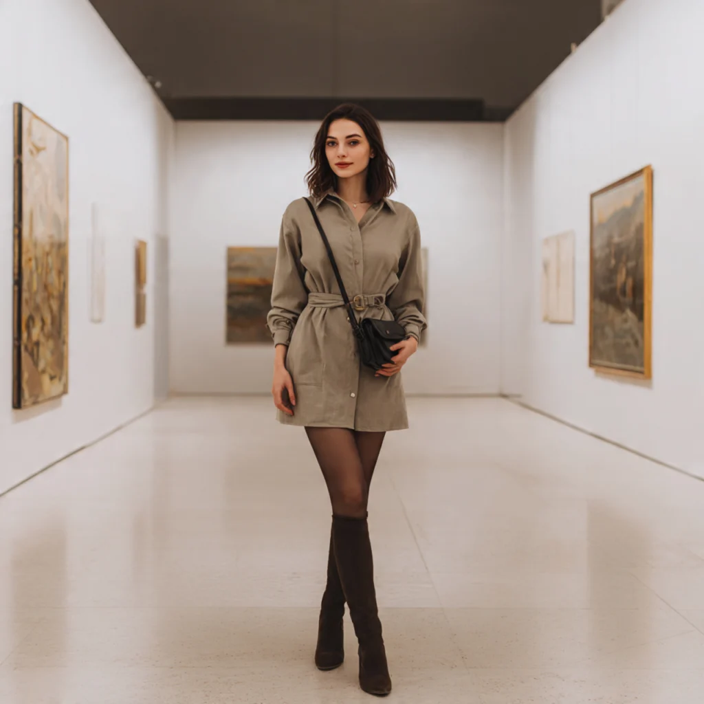 Fall Outfit Ideas for Every Occasion: Art Gallery or Museum Visit