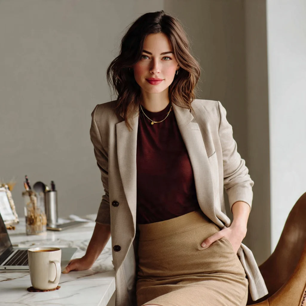 Fall Outfit Ideas for Every Occasion: Business Casual Meeting