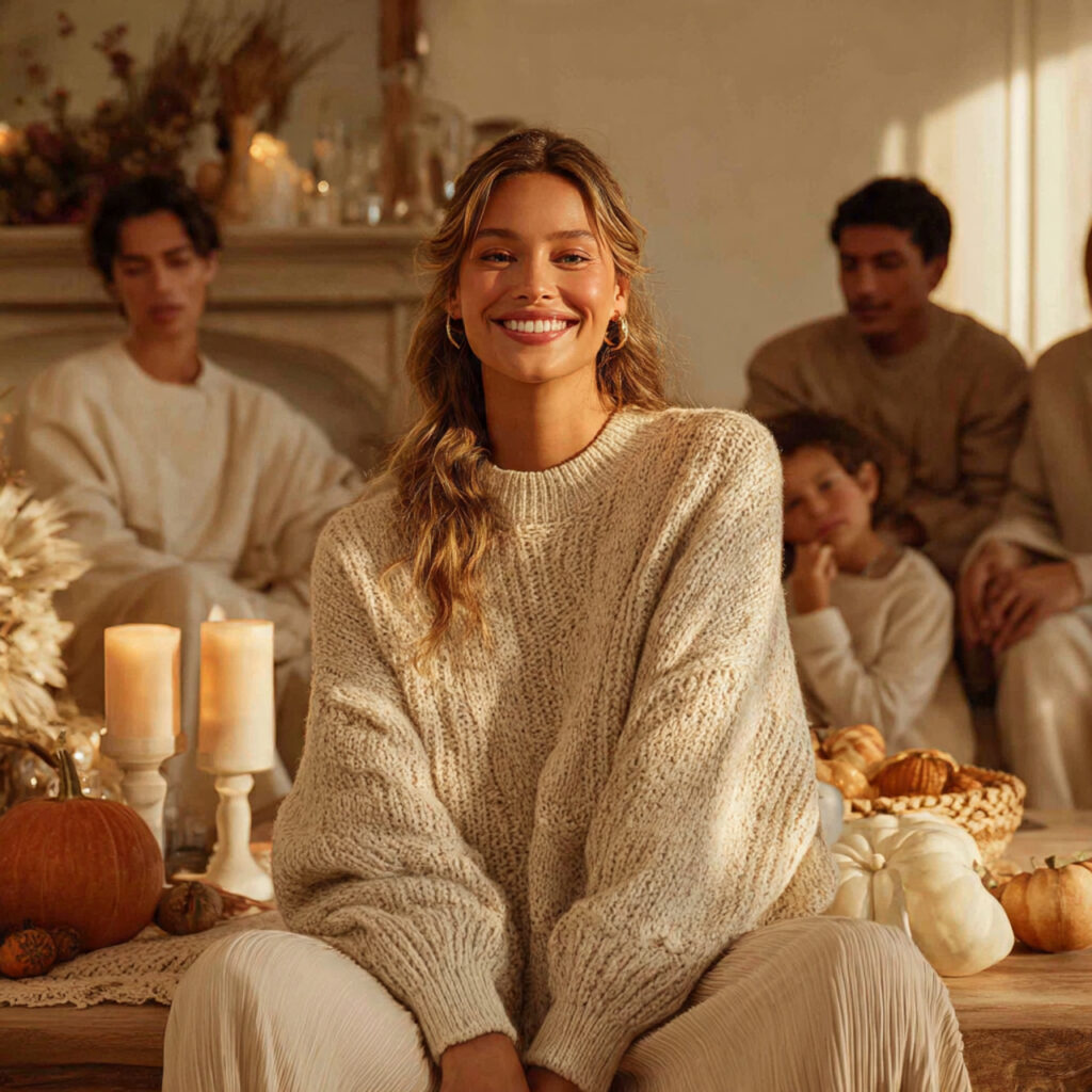 Fall Outfit Ideas for Every Occasion: Family Gatherings at Home
